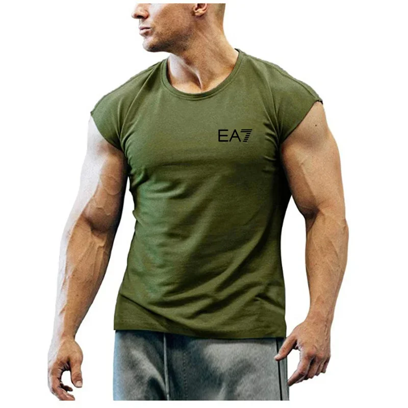Trainning & Exercise T-shirts Men\'s Short Sleeve Oversize Men Bodybuilding Sport Man Gym Fitness Crossfit Tees