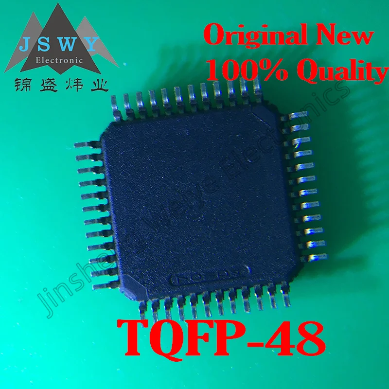 (1/5 pcs) PCM4222PFBR TQFP-48 PCM4222/Dual Channel 24-bit 216kHz Sampling Multi-bit Delta Sigma Analog to Digital Converter