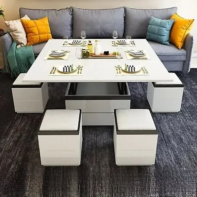 Multifunctional coffee table dining table