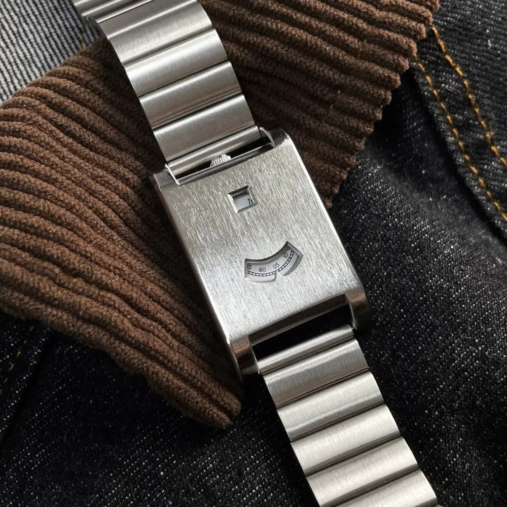 Retro Styling Quartz Watch Steel Band Water Resistant Wristwatch Smooth Finish Stainless Steel Band Men's Watch Daily Wear