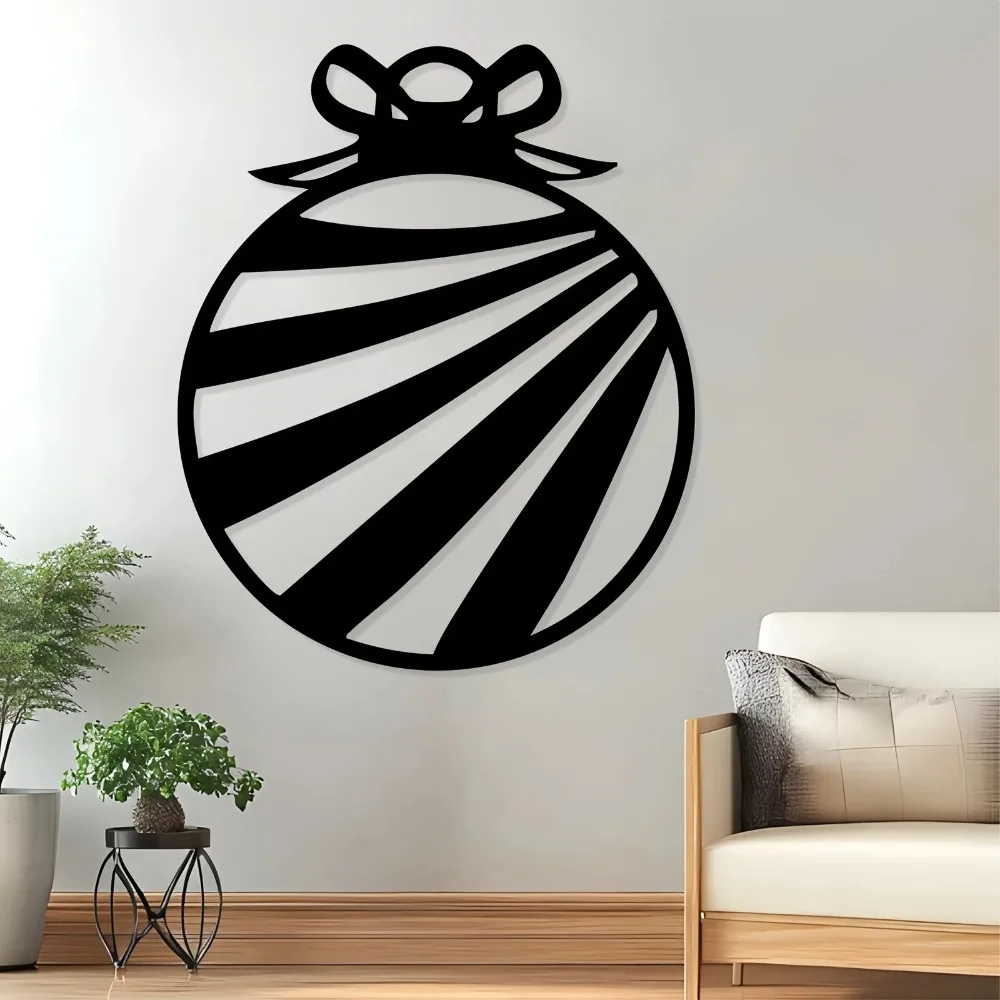 CIFBUY Aluminum Spherical Wall Art Rustproof Metal Decor Weather Resistant Hanging Ornament for Indoor Outdoor Home Patio