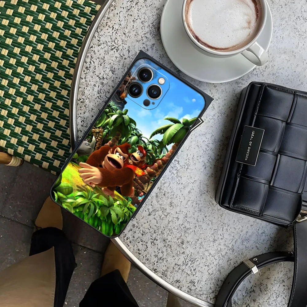 donkey kong game Phone Case for iphone 15 11 Pro Max 12 Mini 13 14 Xr Xs 6 6s 8 7 Plus Silicone Soft Cover