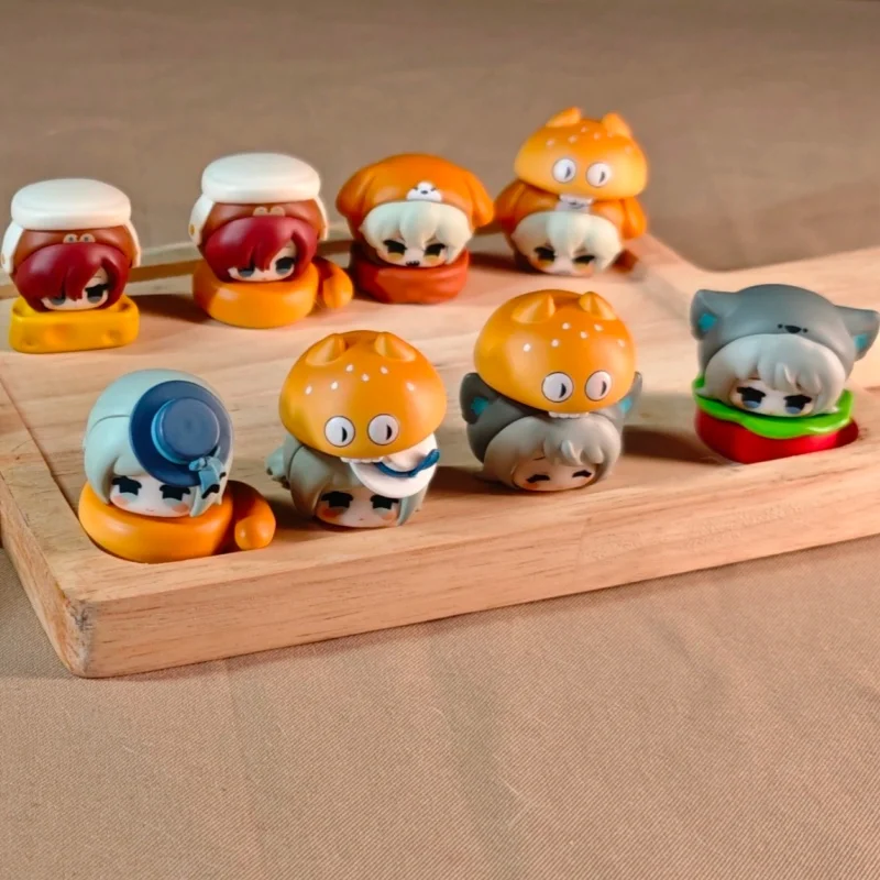 

Original Revise: 1999 Team Burgerkeeper Topping Series Blind Box Vertin Designer Toy Game Peripheral Desktop Decorative Ornament