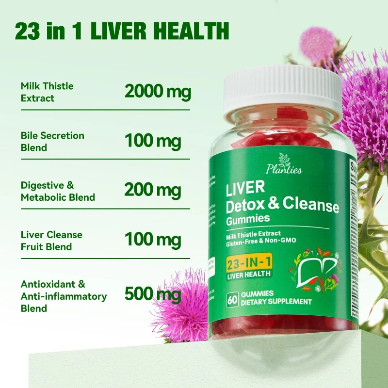 Kompleks Pendukung Kesehatan Hati -60 Kapsul Mengandung Tudca, Nac, Ekstrak Milk Thistle, dan Astragalus Membranaceus