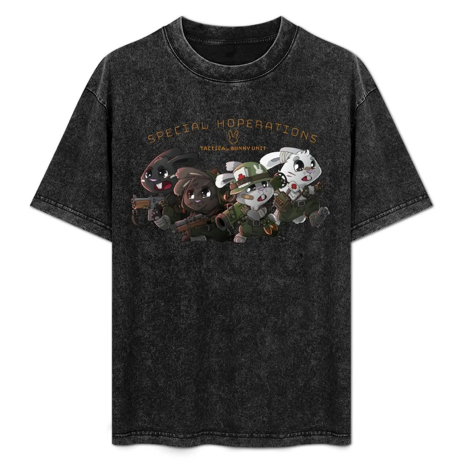 

Special Hoperations: Tactical Bunny Rabbit Squad T-Shirt anime shirt graphic tee shirt graphic t shirt vintage men t
