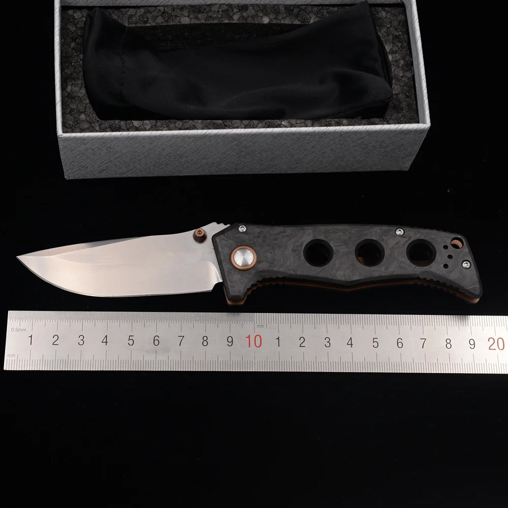 

JUFULE Deep Carry 2023 SIBERT Mini Adamas 273 Good Foam Carbon Fiber Mark CPM MAGNACUT Blade Copper washers Tool Folding Knife