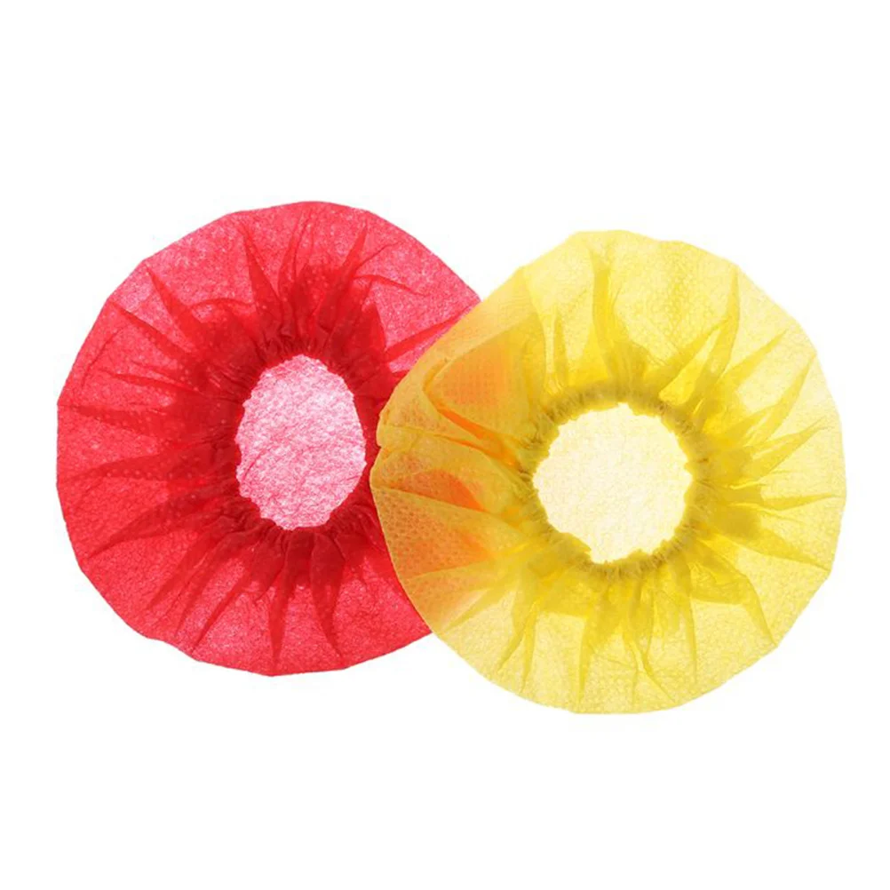 

66Pcs Disposable Microphone Cover Set Non-Woven Fabric for Most Mics Ideal Replacement Ktv Dance Interview Performance