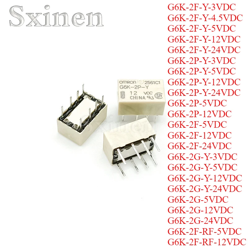 10Pcs/Lot G6K-2F-Y-… - image