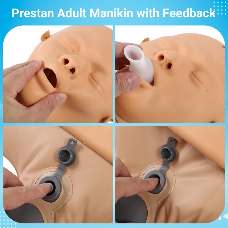 Adult And Infant CPR Manikin Kits, Ultratrainer And MCR Accessories, First Aid Training Manikin Dummy