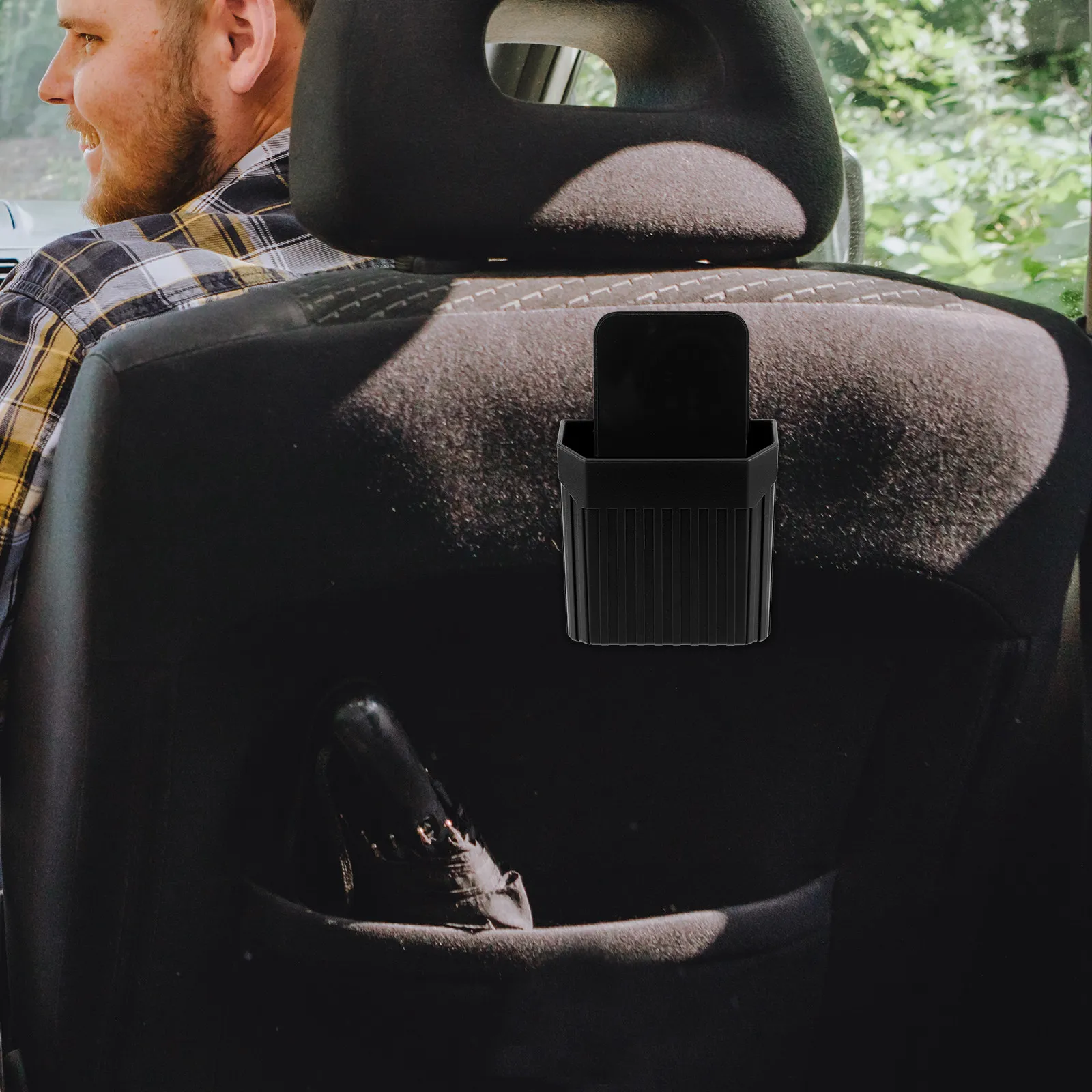 

Коробка для хранения на приборной панели автомобиля, клейкий органайзер для воздуховода, держатель для телефона, универсальное крепление для телефона в машину, аксессуары для декора приборной панели