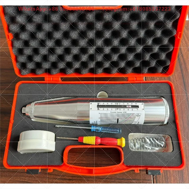 Mechanical Schmidt Rebound Hammer For Concrete Impact Strength Testing Non-Destructive Compressive