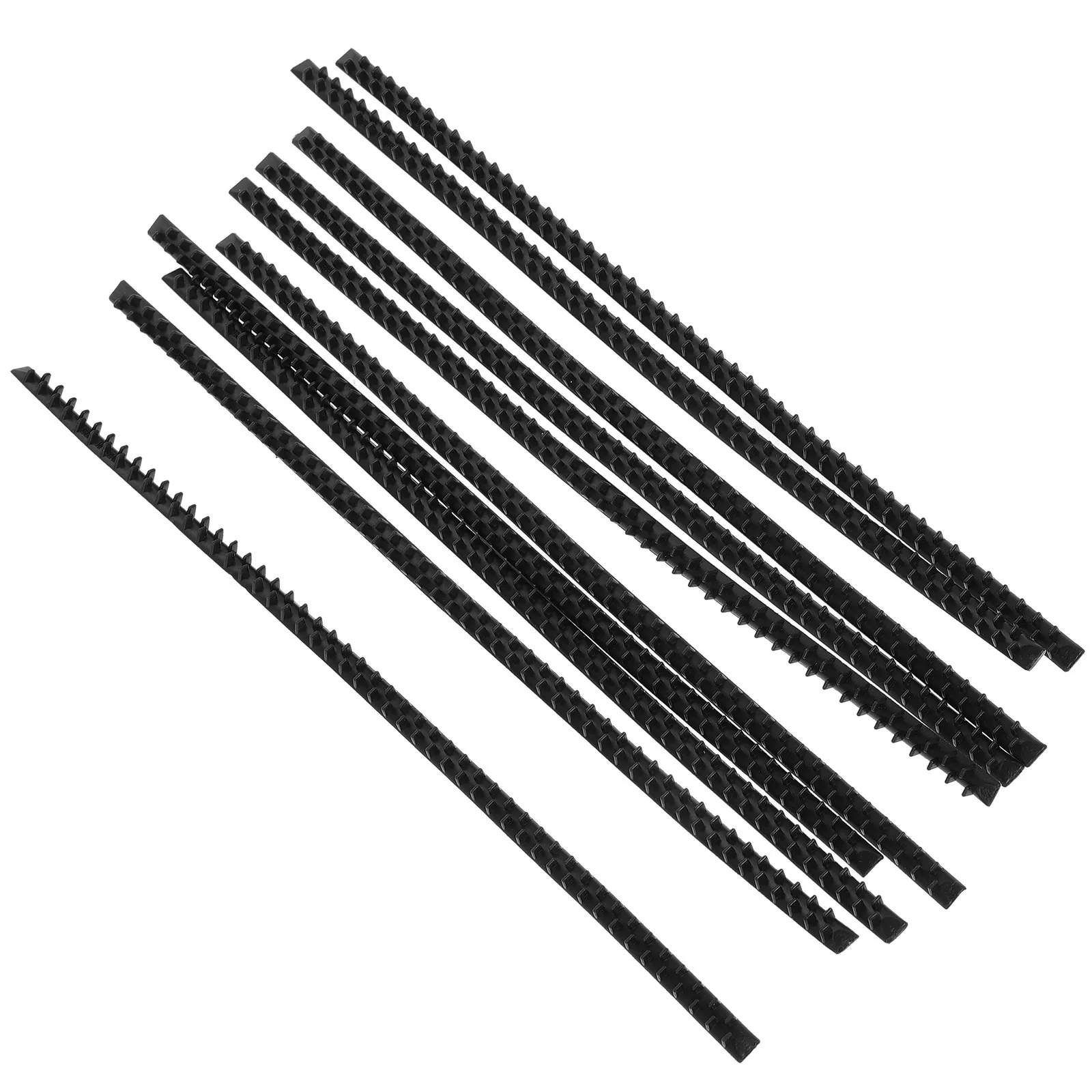 

10Pcs Self-Adhesive Anti Slip Teeth Strips for Hairbands Hair Hoops Plastic Grip Strip DIY Headband Teeth Women Girls