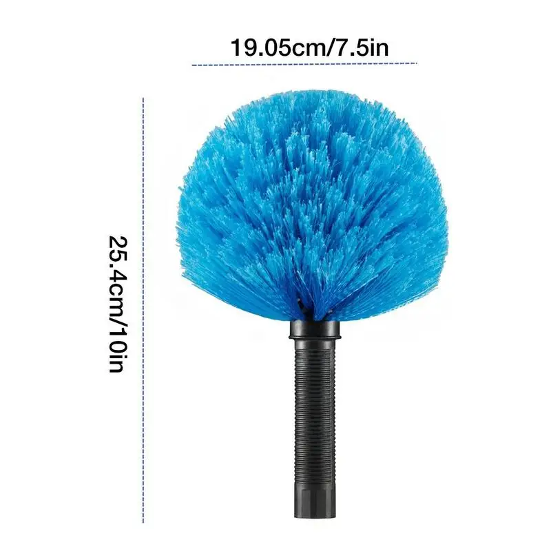 Cobweb Duster Spider Web Brush Extendable Hand Anti Dusting Brush Remove Spider Webs Dust From Furniture Window Sills Ceilings images - 6