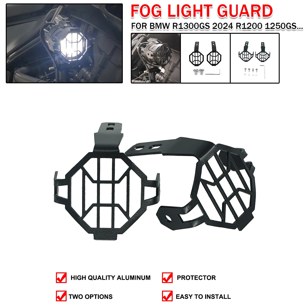 F 850 750 800 700 650 GS Fog Light Guard Grille Foglight Protection For BMW R 1200GS 1250GS R1200GS R1250GS ADV Protector Cover