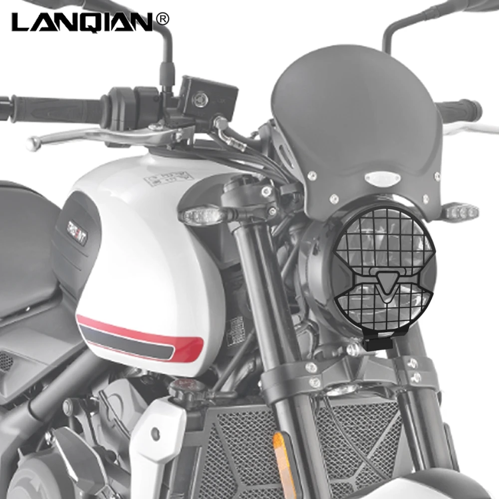 For Trident 660 Trident660 2021 2022 2023 2024 Motocycle Accessory Headlight Protector Cover Grill Grille Lamp Light Protection - Image 2