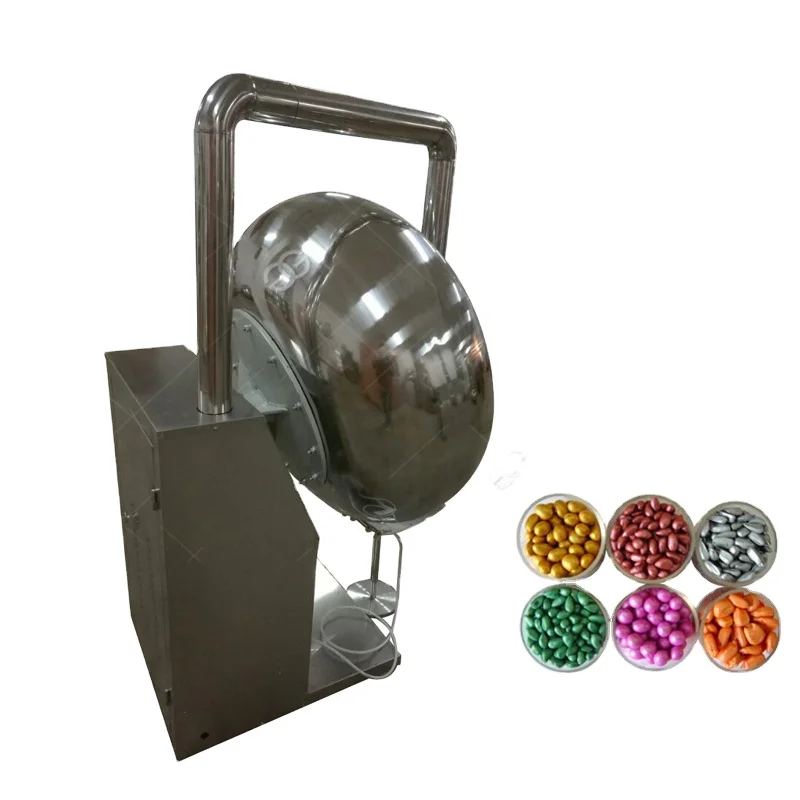 

Factory Price Small Western Medicine Coater Drum Table Chocolate Panning Sugar Coating Pan Machine