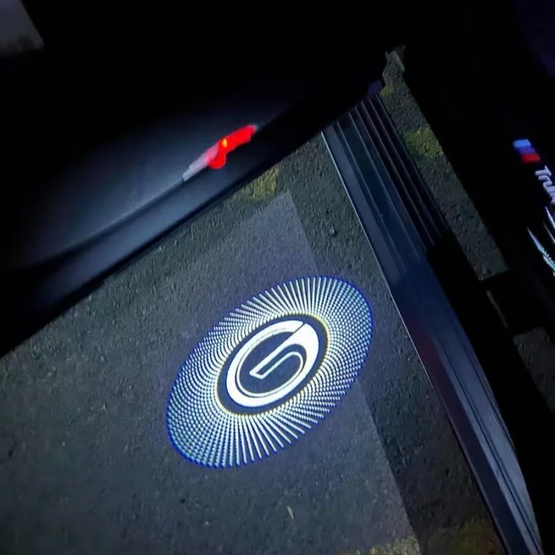 

2pcs Car Door Welcome Shadow Light LED for GAC Trumpchi GA6 GM6 GS7 GS8 M8 2019-2023 Projector Atmosphere Logo Decorative Lamp