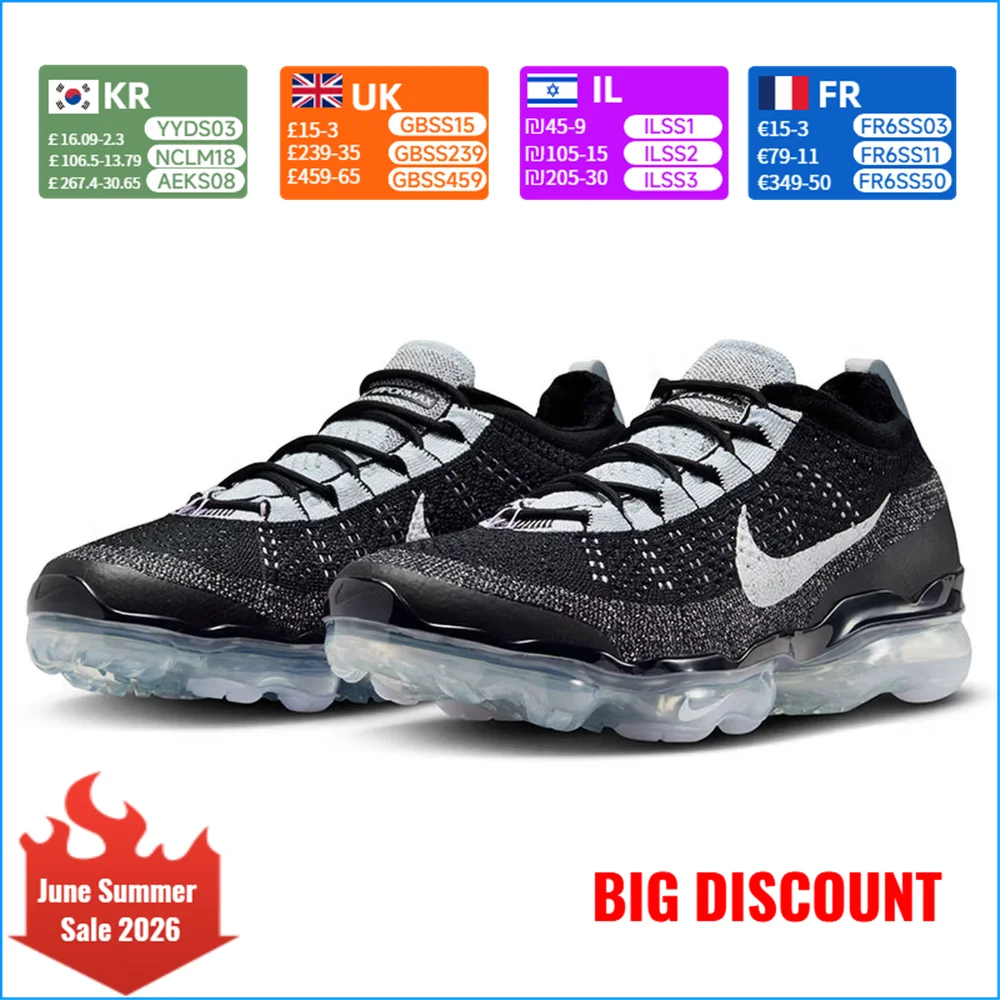 

Nike AIR VAPORMAX Men's Running Shoes Slip-Resistant, Durable, Full-Length Air Cushioning, Breathable Running Shoes DV1678-010
