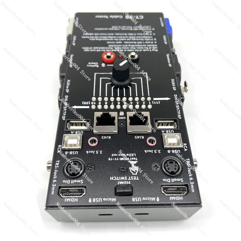 Applicable to CT-20 Multifunctional Xlr Signal Hdmi Line Cable Tester