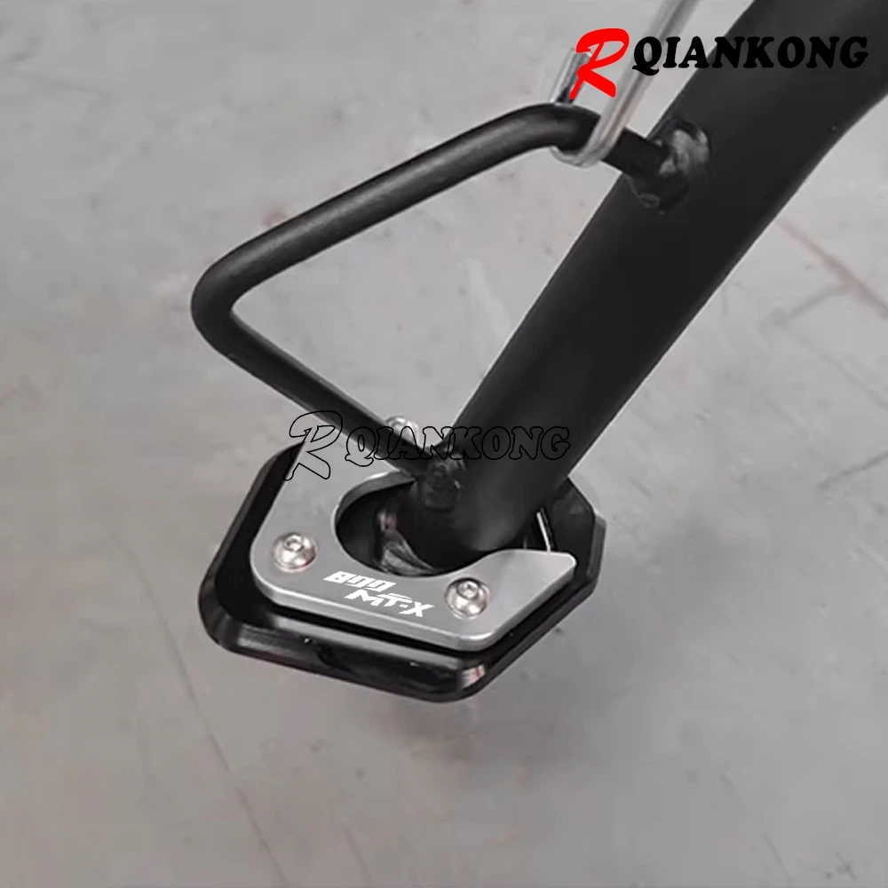 Motorcycle Kickstand Side Stand Enlarger Extension Plate Pad For CFMOTO 800MT 800MTX 800 MT MTX 2021 2022 2023 2024 2025 2026
