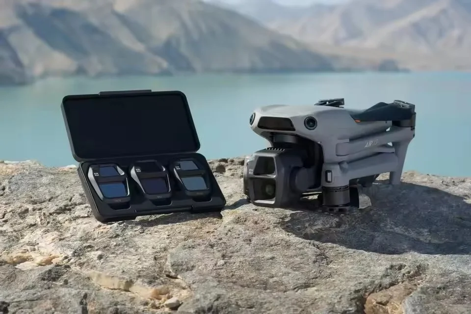 مجموعة فلاتر Air 3S ND الأصلية (ND8/32/128) توفر ملحقات الطائرة بدون طيار DJI Air 3S