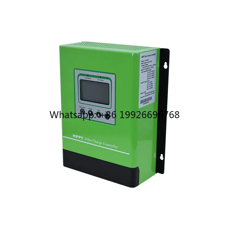 

MPPT Solar Charger Controller 12V 24V 48V 60A Lead Acid Lithium Battery Charger