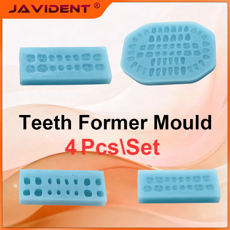 Dental Silicone Jaw Templates Professional Silicone Lab Maxill of Facial Formwork Teeth Former Mould