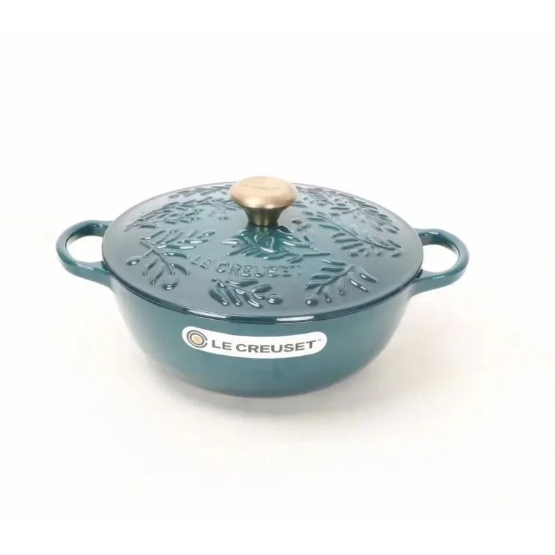 

26cm Fried Pots For Kitchen With Cover Cast Iron Hot Pot Cooking Pot Home Non-stick Multifunctional Cooking Pot