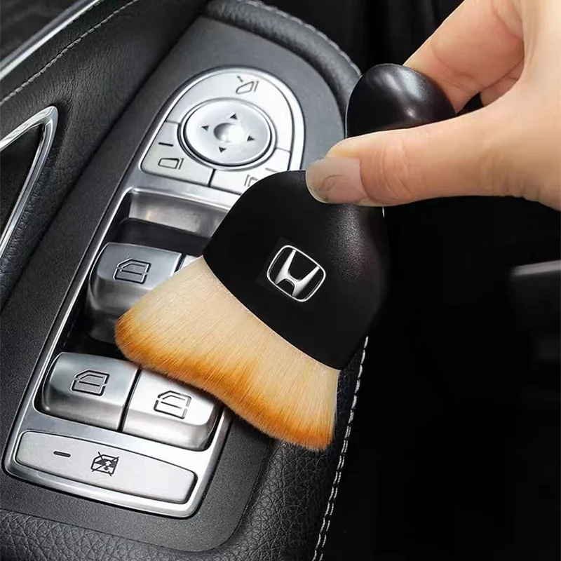 Cleaning brush for car interior air vents and car accessories For Honda Civci FIT CRV Accord Jazz HRV Dio Stepwgn Odyssey Pilot