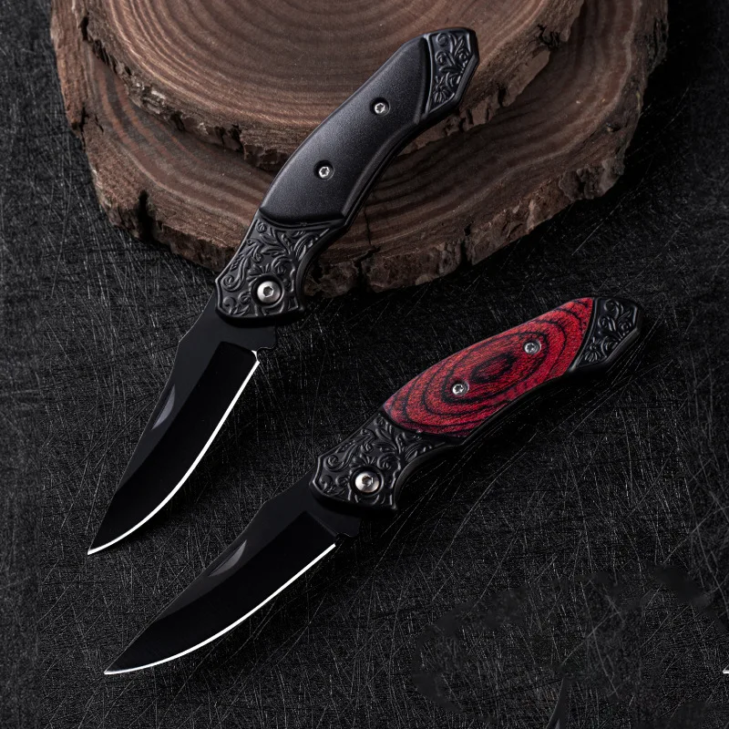 Portable Mini Folding Knife, Premium Stainless Steel, Perfect for Outdoor Camping, Fruit & Letter Opening Multifunctional sharp view 4
