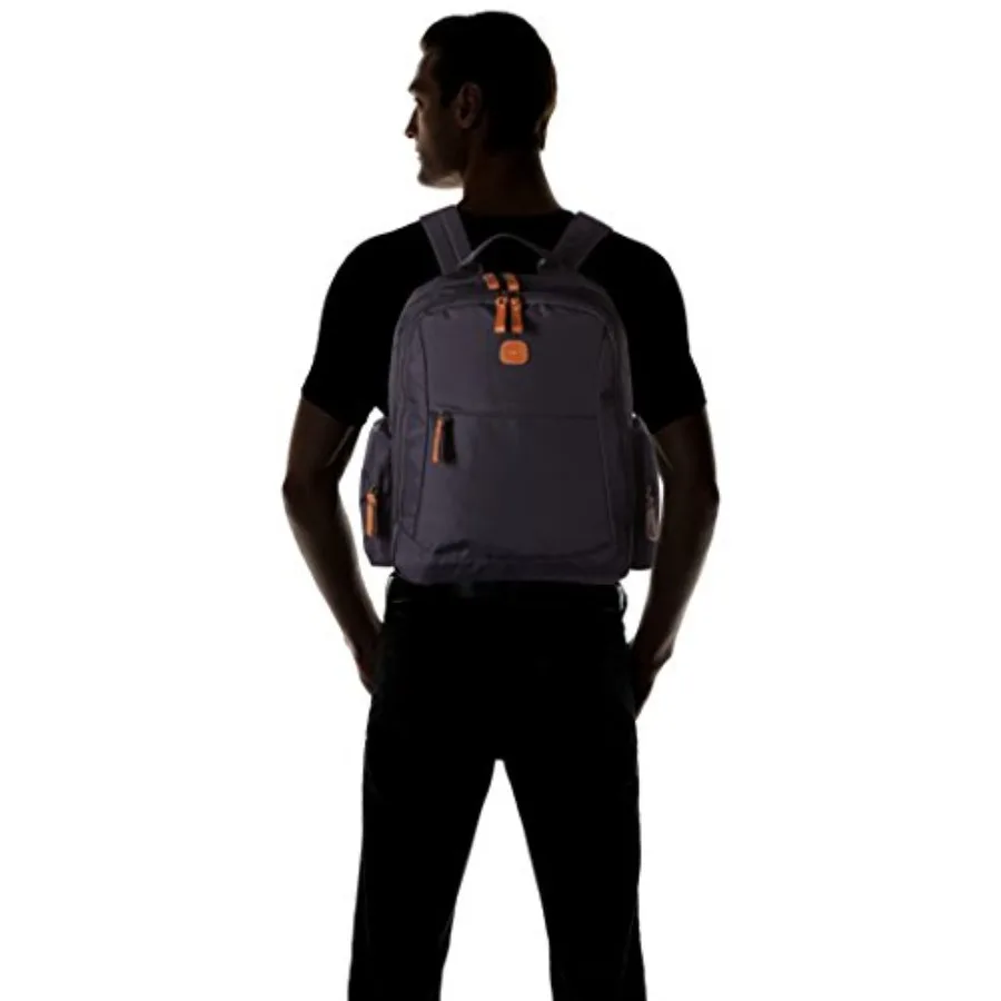 حقيبة ظهر Bric's X-Travel Nomad - مقاس 16 بوصة - حقيبة حمل للرجال والنساء - إكسسوار السفر - أسود #2