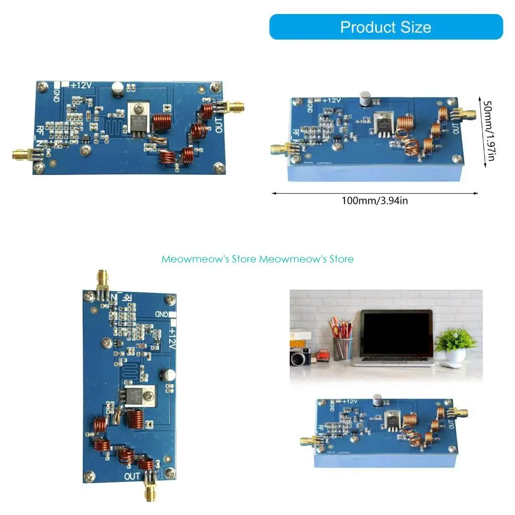 W91A SMAs Interfaces RFs Circuit Board Amplifiers 87-108MHz Frequency Stable