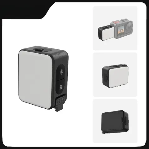 Quick Release Fill Light Mini Waterproof Selfie Light For DJI OSMO Action 2 3 4 5pro Mini Selfie Light For Action Camera