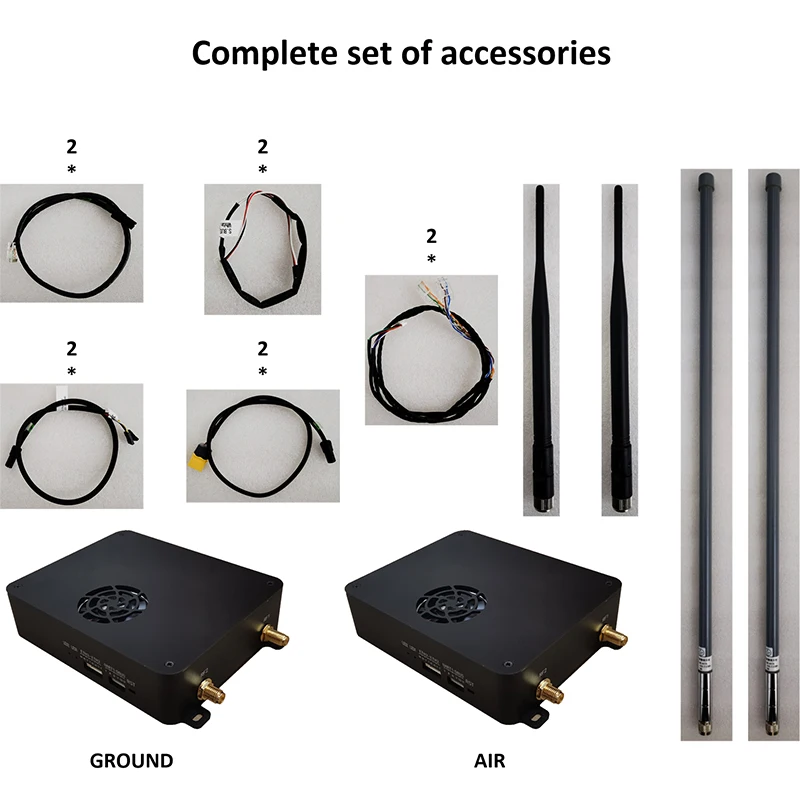 FPV Broadband Radio Links of Flight Controller Transmitter and Receiver Video Transmission Communication Radio Drone Accessories