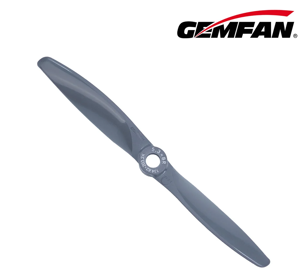 GEMFAN VORTEX Elektrischer Propeller 5" Multi-Größe 5.25x8/5x5/5x7.55.3X8E/5.3X8R Ausbalanciert & Langlebig für RC-Flugzeuge mit festem Flügel – Detail 26