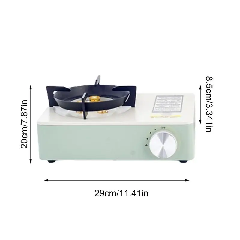 Imagem -06 - Fogão de Acampamento de Alta Potência Forno de Metal ao ar Livre Portátil Mini Fogão a Gás Queimador de Cassete Churrasco de Piquenique 3500w