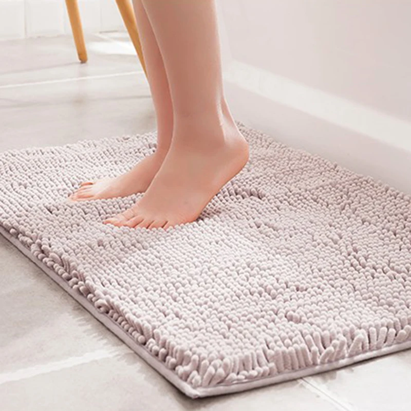 Super Absorbent Floor Mat, Super Absorbent Bath Mat, Super Anti Slip Chenille Bathroom Floor Mat, Door Mat