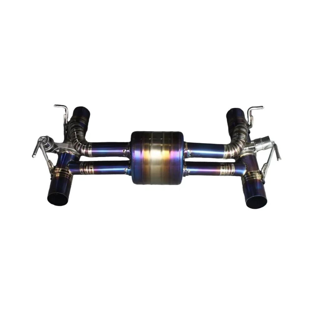 

Auto Rear Muffler Valved Catback for Ferrari 488 V8 3.9T Titanium Axle Back OEM Factory Valve Race Exhaust System