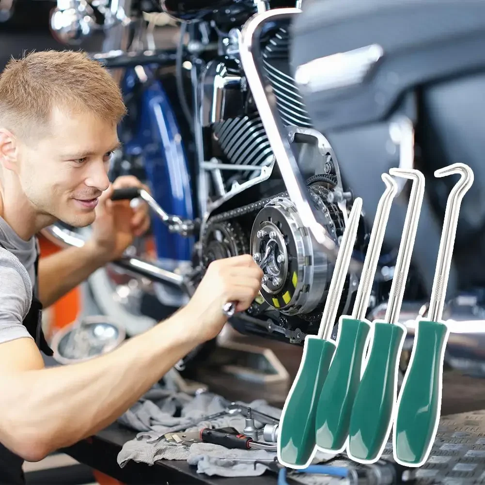 

НОВЫЙ 4 шт./компл. 135 мм автомобильный сальник, крючок, отвертки, набор съемников, съемник, крючки, инструменты, уплотнительные инструменты для ремонта автомобиля