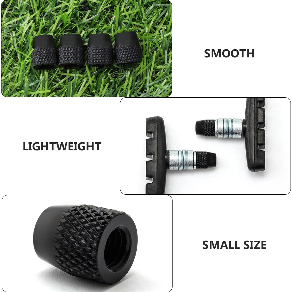 

Aluminum Alloy Fixed Nuts V Bike Parts Lightweight Smooth Edge Brake Block Fixing Bolts Corrosion Resistant Anodized Easy