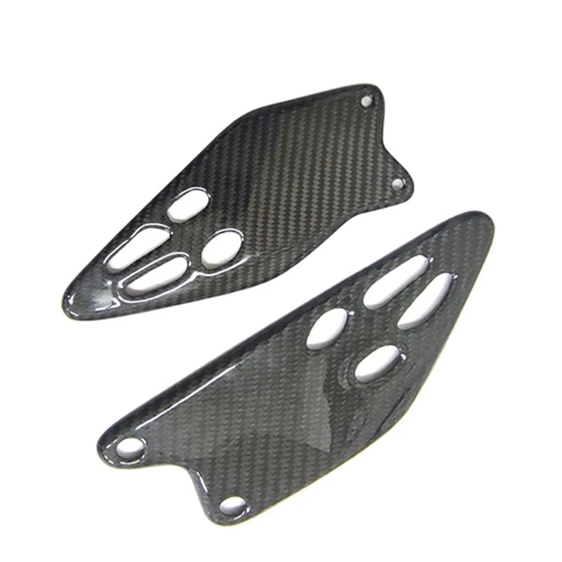 Reliable-Motorcycle Heel Guards Plates For Kawasaki ZX 6R ZX-6R ZX6R 636 2019-2025 Motorcycle Foot Rests Guard