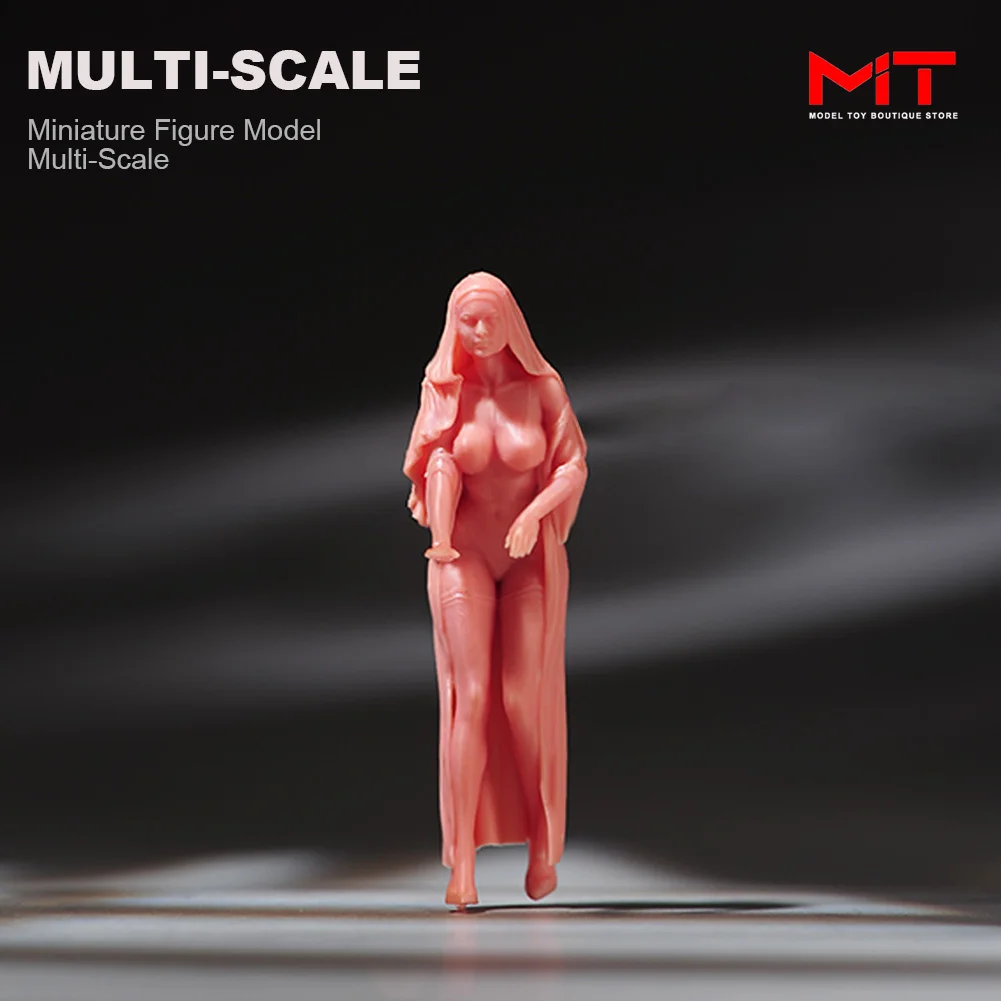 راهبة بيكين شخصية سيارة مرسومة يدويًا ، تمثال ديوراما ، نموذج دمية صغيرة ، دعامة مشهد ، 1: 87 ، ديكور ، 24