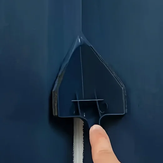 Triangle Paint Brush With Durable Plastic Handle - Multi-Functional Corner And Painter For The Edges Corners Crevices