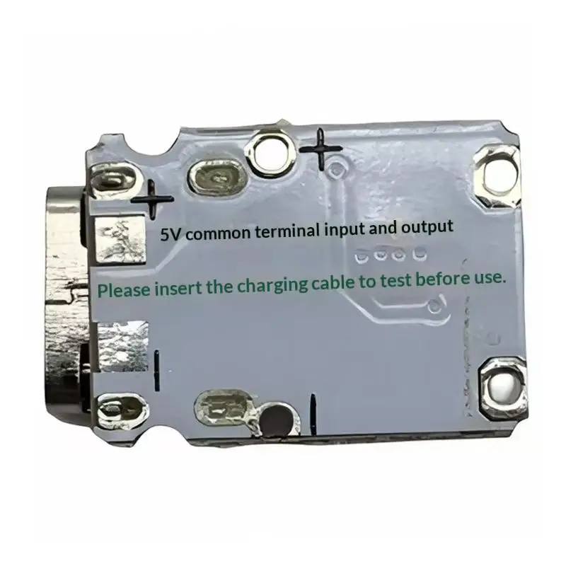 1Pcs Type-C Lithium Battery Charging Protection Module 5V Boost Power Supply Board Charge And Discharge Integrated