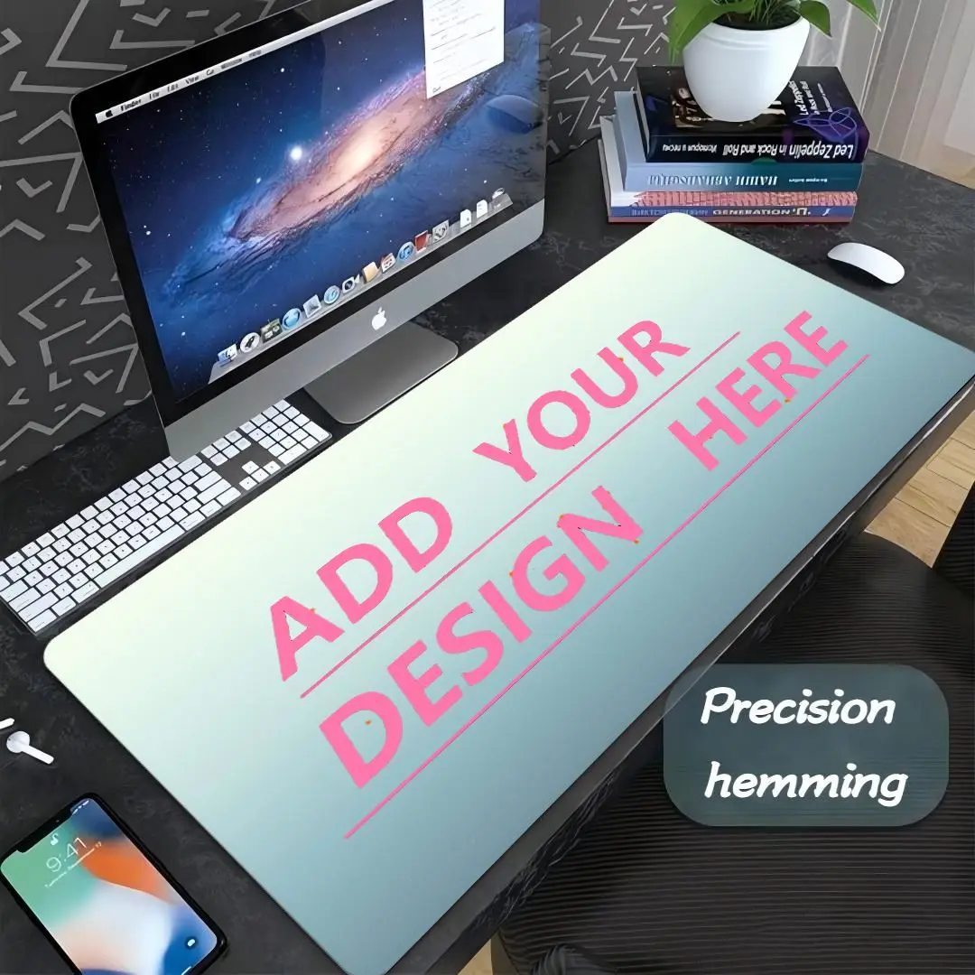 Custom Photo Gaming Mouse Pad Personalized Picture Desk Mat Customized Large Mousepad PC Laptop Computer Accessories Gift