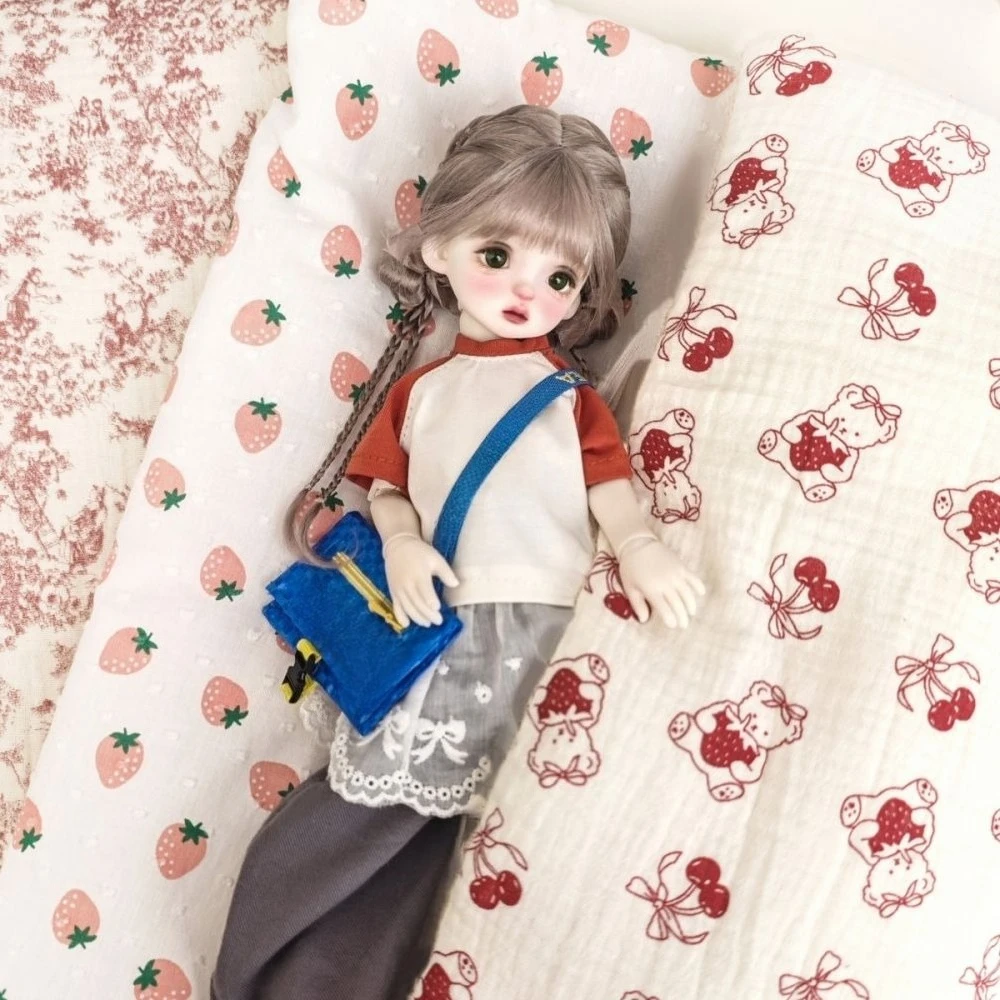 1/3 1/4 1/6 كيس نوم الدمية لـ 60/45/30 سنتيمتر Bjd دمية حماية الوسادة فتاة اللعب فستان اللعب منزل إكسسوارات دمي ، لا دمية