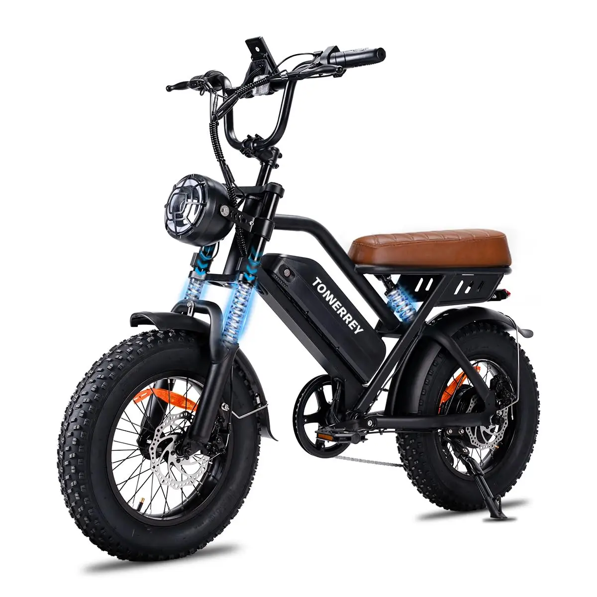 

T16 Ebike for Teens, Mini eBike 1000W Electric Bike 22 MPH Max Speed with 48V 15.6Ah Removable Battery, 56 Miles, Customized