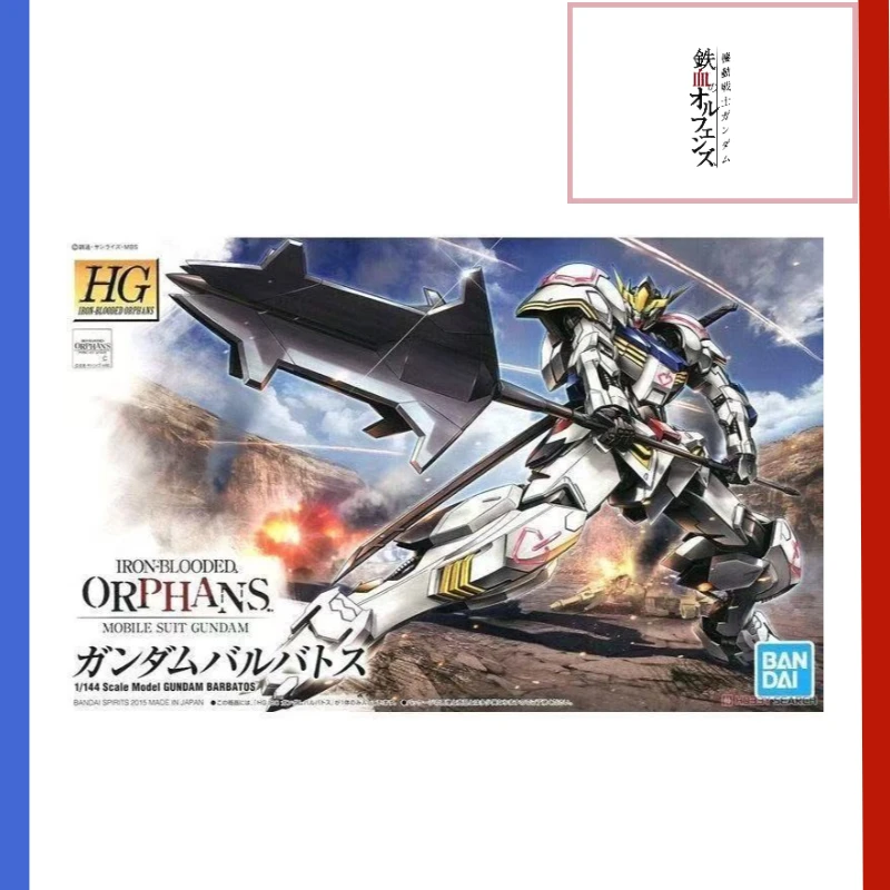 En Stock Bandai Original Gundam HG IBO 001 1/144 Barbatos de sangre de hierro colección de modelos regalos de vacaciones adornos Mecha