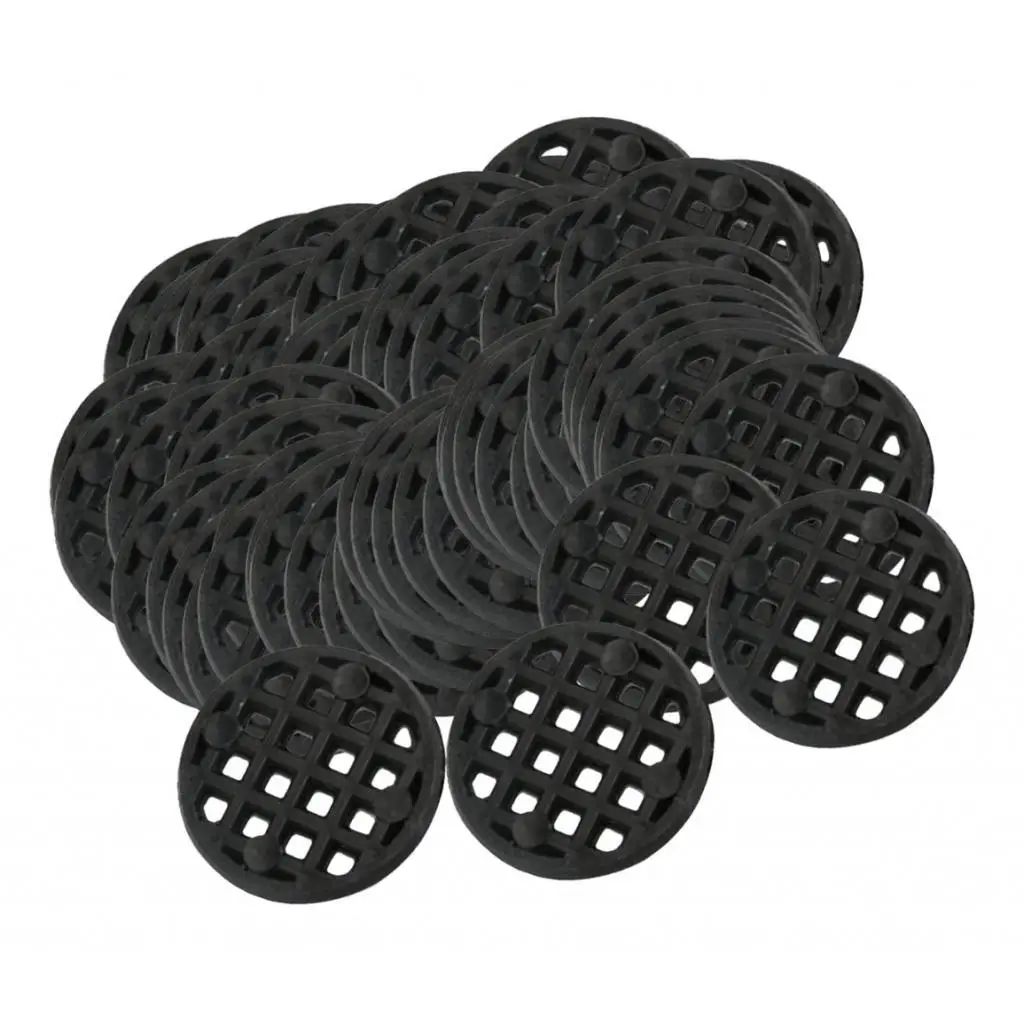 Bonsai Potting Mesh Sheet Plastic Flowerpot Bottom Drainage Net Breathable Soil Stopper Disc for Healthy Roots