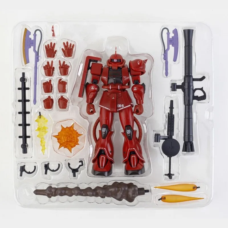 Robot Storm Cell Soul Zaku II, identifiants authentiques HG 1/144, Kit d'assemblage rouge et vert, jouet cadeau, pré-vente, nouveau produit